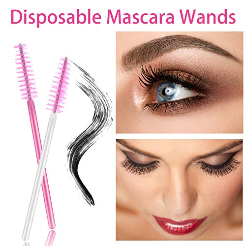 Disposable Mascara Wand INFILILA Makeup Applicators Kit100pcs Mascara