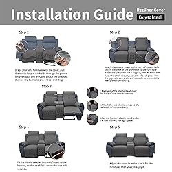 Easy-Going Loveseat Recliner Cover with