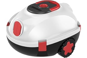 Poofata Y20S Cordless Robotic Pool Cleaner, Automatic Pool Vacuum for Above Ground & Inground Pool Red