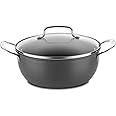 Cuisinart Chef's Classic PURELYCERAMIC™ Nonstick PFAS Free Hard Anodized 5 Quart Chili Pot with Cover, 650C-26CP