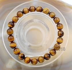 AD Beads Handmade Gemstone Stretch Elastic Bracelet