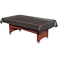 MoyanSuper Pool Table Cover PVC Waterproof Dustproof for 7/8/9 Ft Billiard/Pool Table,Brown,7 Feet