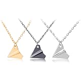 Amazon Com Paper Airplane Paper Plane Necklace One Direction Harry Styles Unique Jewellery Clothing Shoes Jewelry