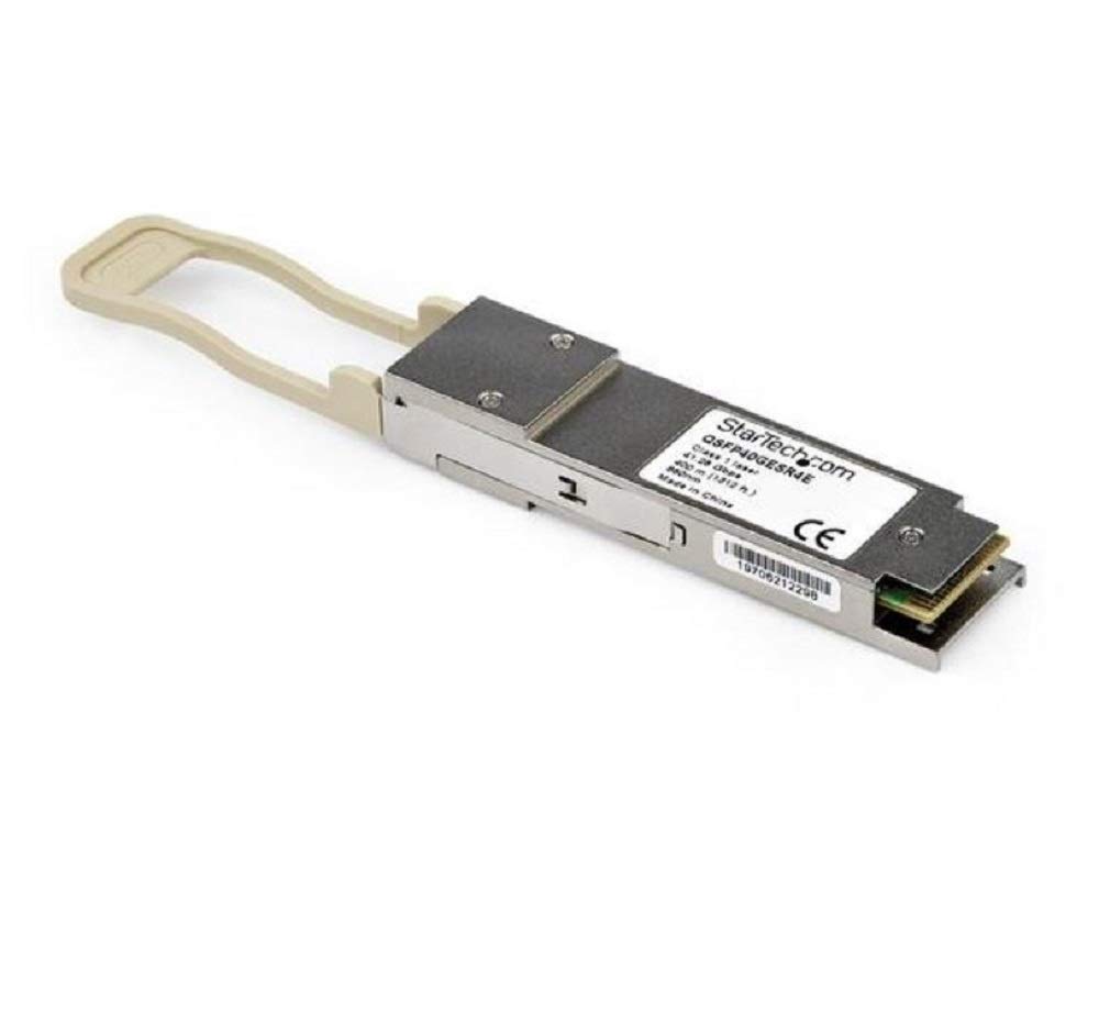 StarTech.com Dell EMC QSFP-40G-ESR4 Compatible QSFP+ Module - 40GBASE-SR4 - 40GbE Multimode Fiber MMF Optic Transceiver - 40GE Gigabit Ethernet QSFP+ - MPO 400m - 850nm - DDM (QSFP40GESR4E)