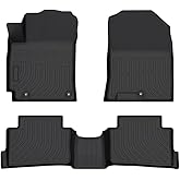 Cartist Floor Mats Fit for Hyundai Kona 2018-2023/ Kona N 2022-2023 (No Electric Models) Accessories All Weather Floor Liners for Kona TPE Heavy Duty