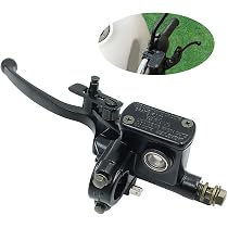 Universal 7/8" (22mm) Left Brake Pump & Clutch Master Cylinder Lever For Dirt Bike, Quad & ATV – Aluminum Alloy Hydraulic Brake Lever