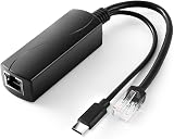 Revotech Type C PoE Splitter 5V 2.4A IEEE 802.3af 10/100M for IP Camera CCTV view 1