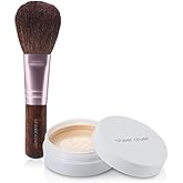 Sheer Cover Perfect Shade - Mineral Foundation Makeup Kit w/ Free Brush - Light/Fair Shade - Powder Makeup, Best Full Coverage Foundation 4 Grams