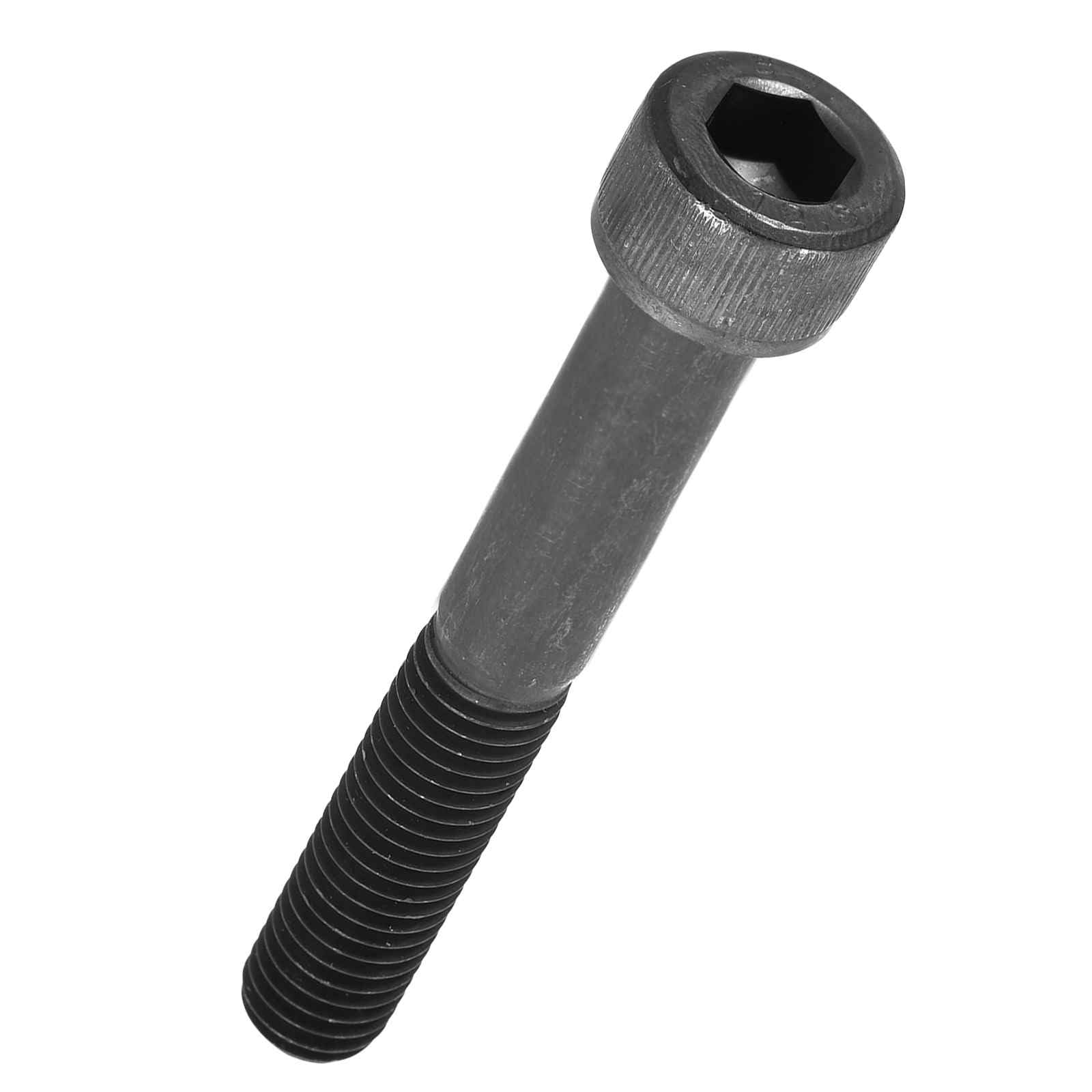 Kozelo 6pcs Socket Head Cap Screws - [M10-1.5 x 70mm] Alloy Steel Black Oxide Grade 12.9 Internal Hex Screw Full Thread for Industrial & Machinery Use, Black — image 1