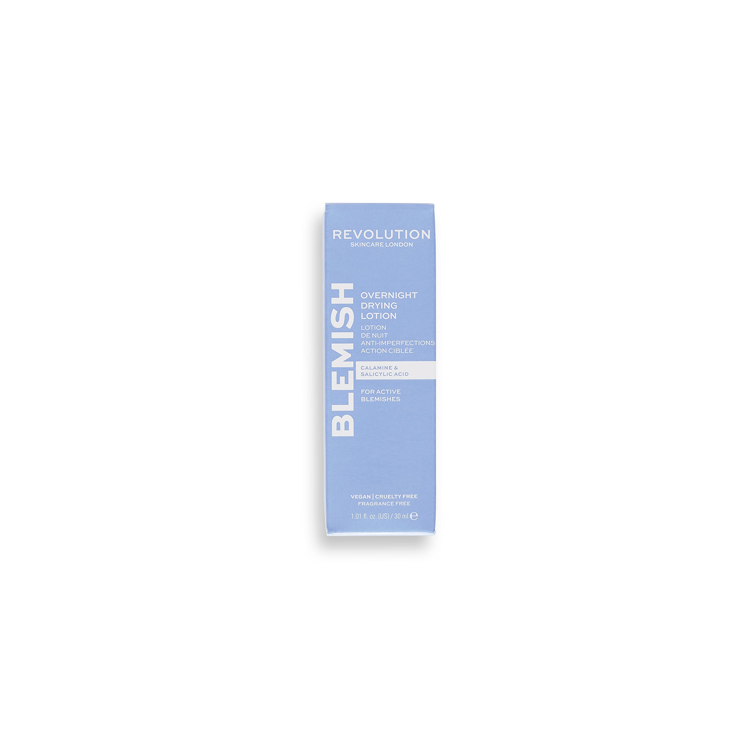 Revolution Skincare London, Salicylic Acid and Potassium Anti-Blemish Overnight Drying Lotion, 30 ml