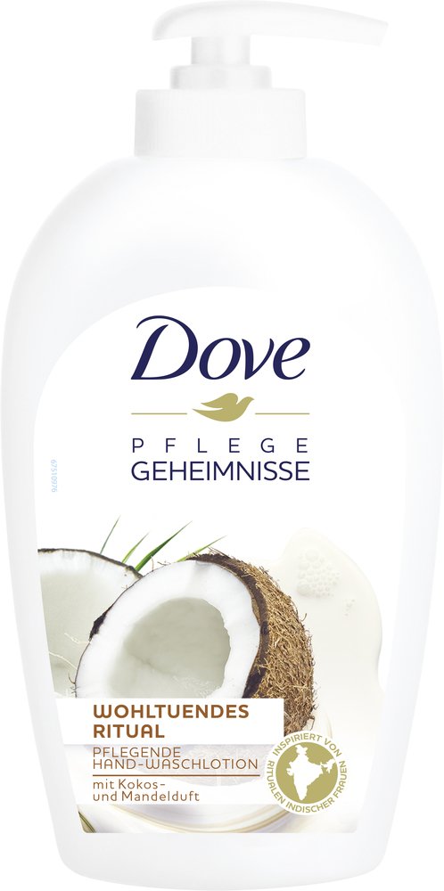 Dove Pflegende Ritual mit Kokos und Mandelduft Hand Waschlotion, (6 x 250 ml)