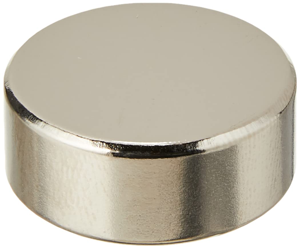 N42 Neodymium Magnet for Arts, Crafts, Model Making, DIY, Hobbies, Office, and Home - 25mm dia x 10mm thick - 16.5kg Pull