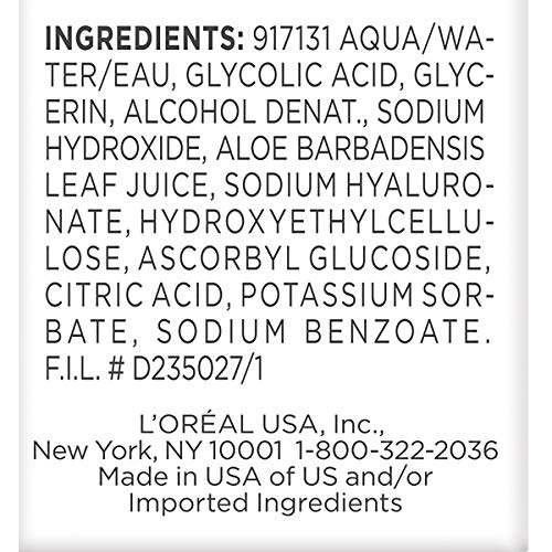 L'Oreal Paris Pure Glycolic Acid Face Serum By L’Oreal Paris Skincare