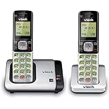 VTech CS6719-2 2-Handset Expandable Cordless Phone with Caller ID/Call Waiting, Handset Intercom &amp; Backlit Display/Keypad