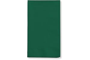 Creative Converting Touch of Color 100 Count 2-Ply Paper Dinner Napkins, Hunter Green