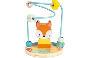 Janod Pure Fox Bead Maze - 12+ Months - J05151