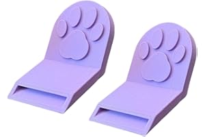 2 Piece Ergonomic Pet Food Can Opener Tool Universals for Various Cats Dog Can Tab Lifter Durability Kitchen Gadget Nonslip P