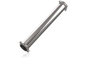 Max Water - Heavy Duty - Reverse Osmosis 4040 Membrane Housing - 4" x 40" good for industrial use - 4040 housing