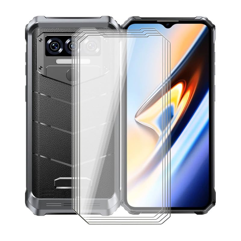 HGJTFANY Screen Protector for Oukitel WP38 (6.52"), 9H Hardness Tempered Glass Film, [Anti-scratch] [High definition] [No bubbles], Protective Film for Oukitel WP38-5 PCS