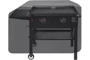 BBQ Cover for 28 Inch Blackstone Griddle, 1529 Single Shelf Griddle Cover Heavy Duty 600D Flat Top Cover for Blackstone 22”/2