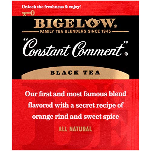 Bigelow Constant Comment Tea 28Count Boxes (Pack of 6) Spiced Premium