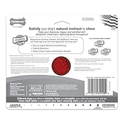 Nylabone Power Chew Holiday Dinosaur Chew Toy for