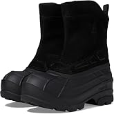 Kamik Men's Champlain Wide Waterproof Winter Boots | -40&deg;F Comfort, Seam-Sealed Waterproof Genuine Suede Upper, HEAT-MX Insulation, Padded Collar, Side Zipper
