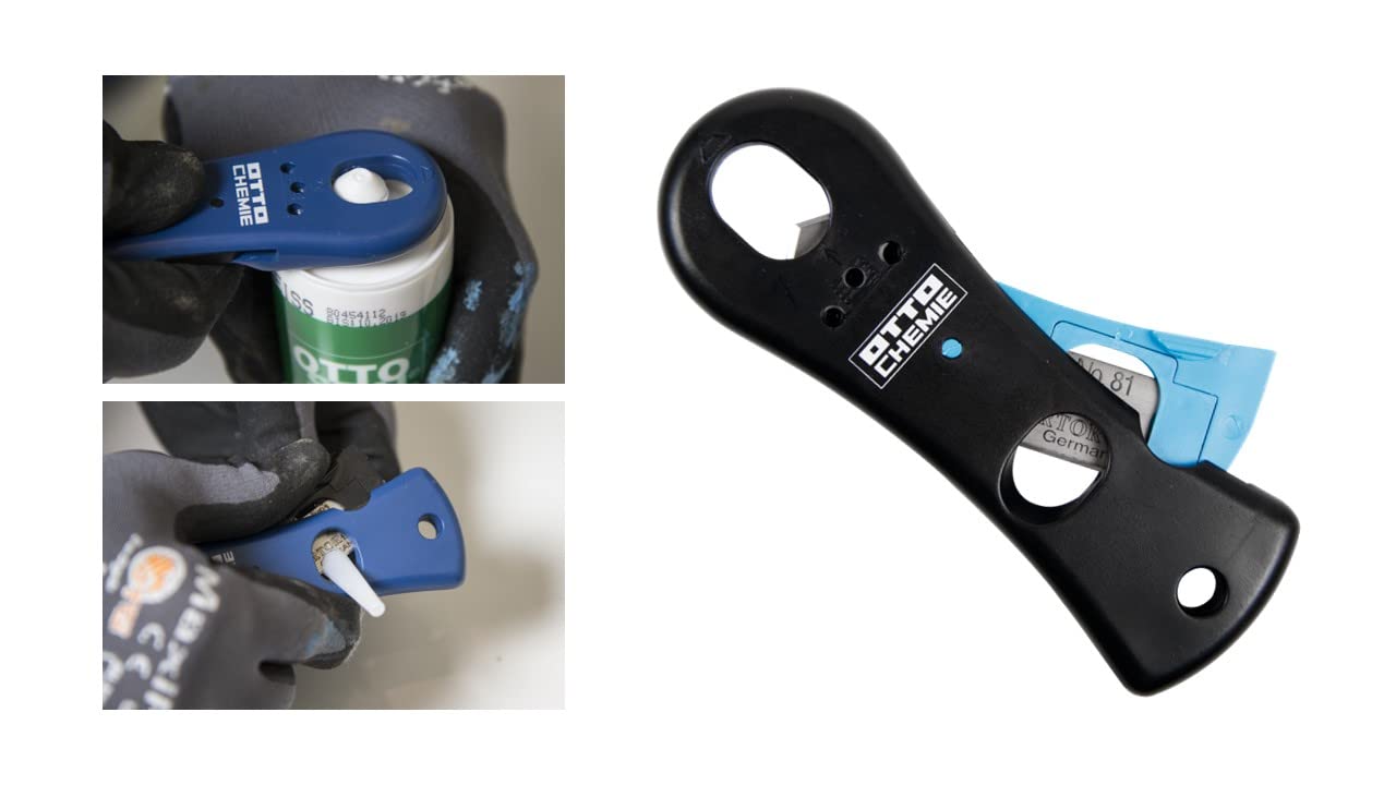 Otto-Chemie Cartridge Cutter for Silicone and Acrylic Cartridge Nozzles and Threaded Nipples