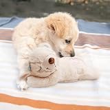 pet prime Snuggle Bear Heartbeat Plush Toy for Puppy - Comfort Toy view 9