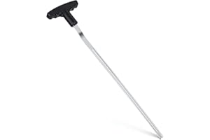 MistyBrew Golf Grip Removal Tool, 12" V-Groove Grip Remover Saver for Standard Length Swinging Grips, High-Carbon Steel Golf Club Regripping Kit, Golf Supplies, Golf Grip Kit, Grip Repair Tool