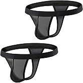 Summer Code Mens Sheer Mesh Thong T-Back Sexy Underwear