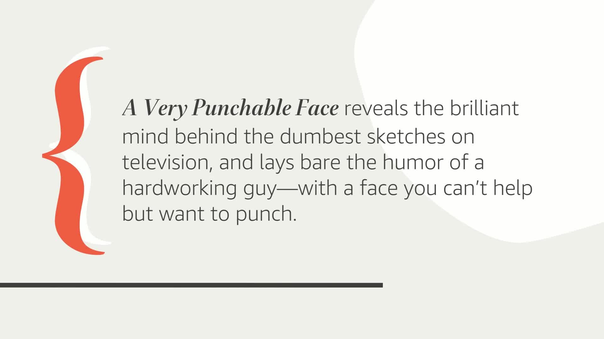 A Very Punchable Face: A Memoir A Very Punchable Face: A Memoir Paperback