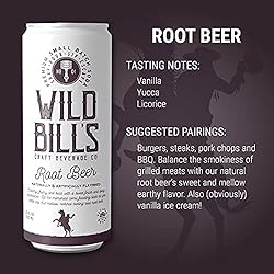 Wild Bill's Classic Root Beer Soda Classic Craft