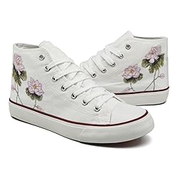 rosyclo Women's High Top Canvas Sneakers Fashion