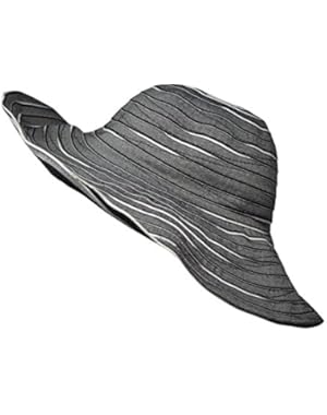 Packable Reversible Crusher Sun Shade Beach Hat, Adjustable Wide Shapeable Brim, SPF UPF 50 UV Protection