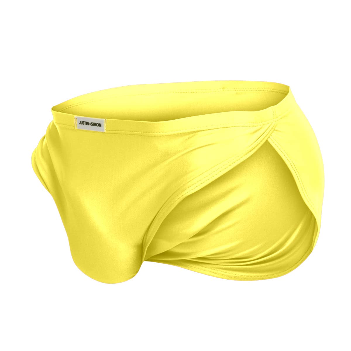 MALEBASICS j+s Running Shorts Yellow