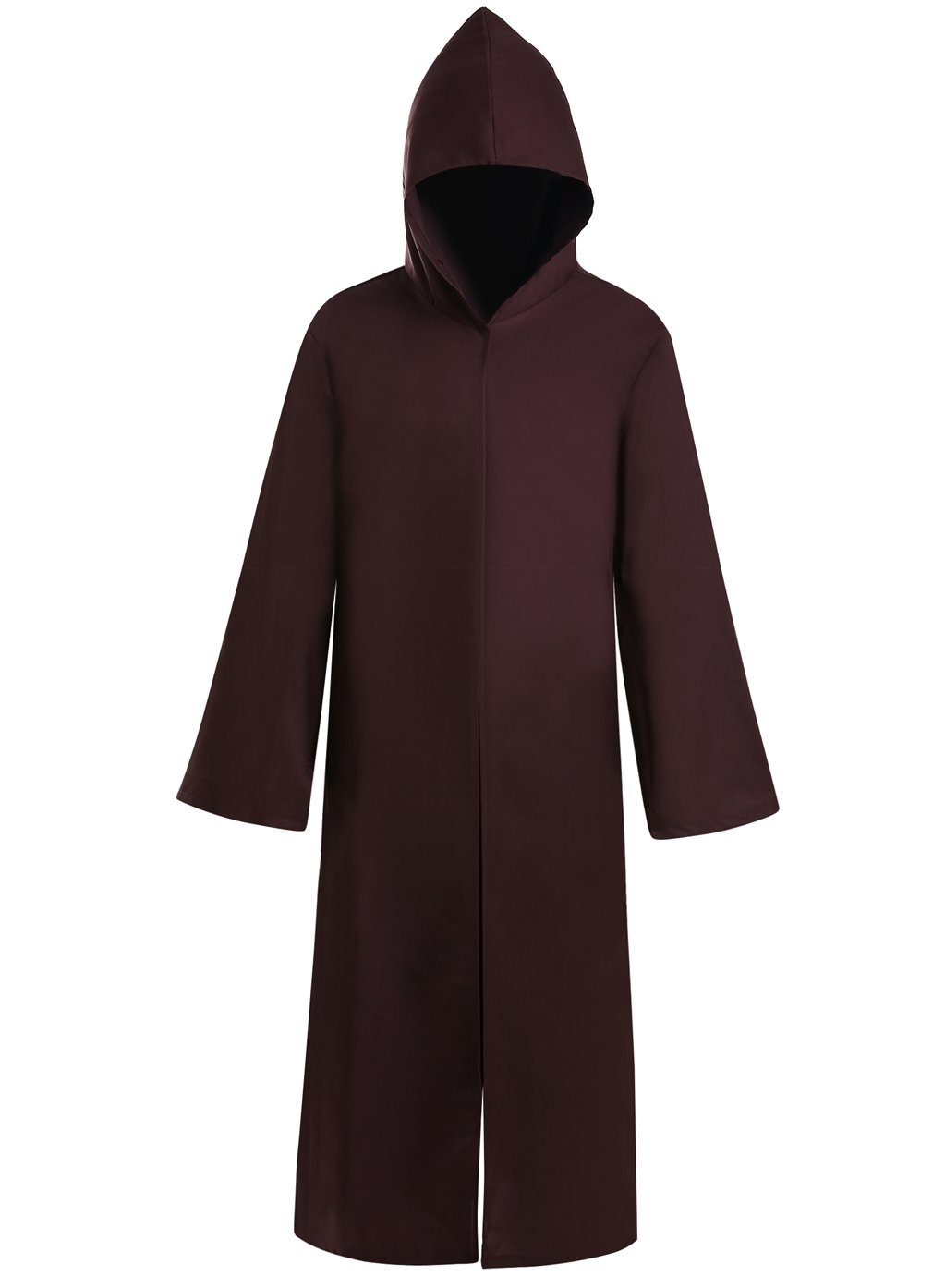 Beskie Unisex Halloween Chirstmas Cape Hooded Cloak Jedi Robe Cosplay Party Knight Hoodie Costume for Adult(Real Picture)