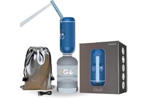 VIKKEN® 250ml iGo X Portable Travel Bidet USB-Type C Rechargeable Electric Mobile Handheld Ultra Strong Water Spray Personal Hygiene Self Care for Women & Men