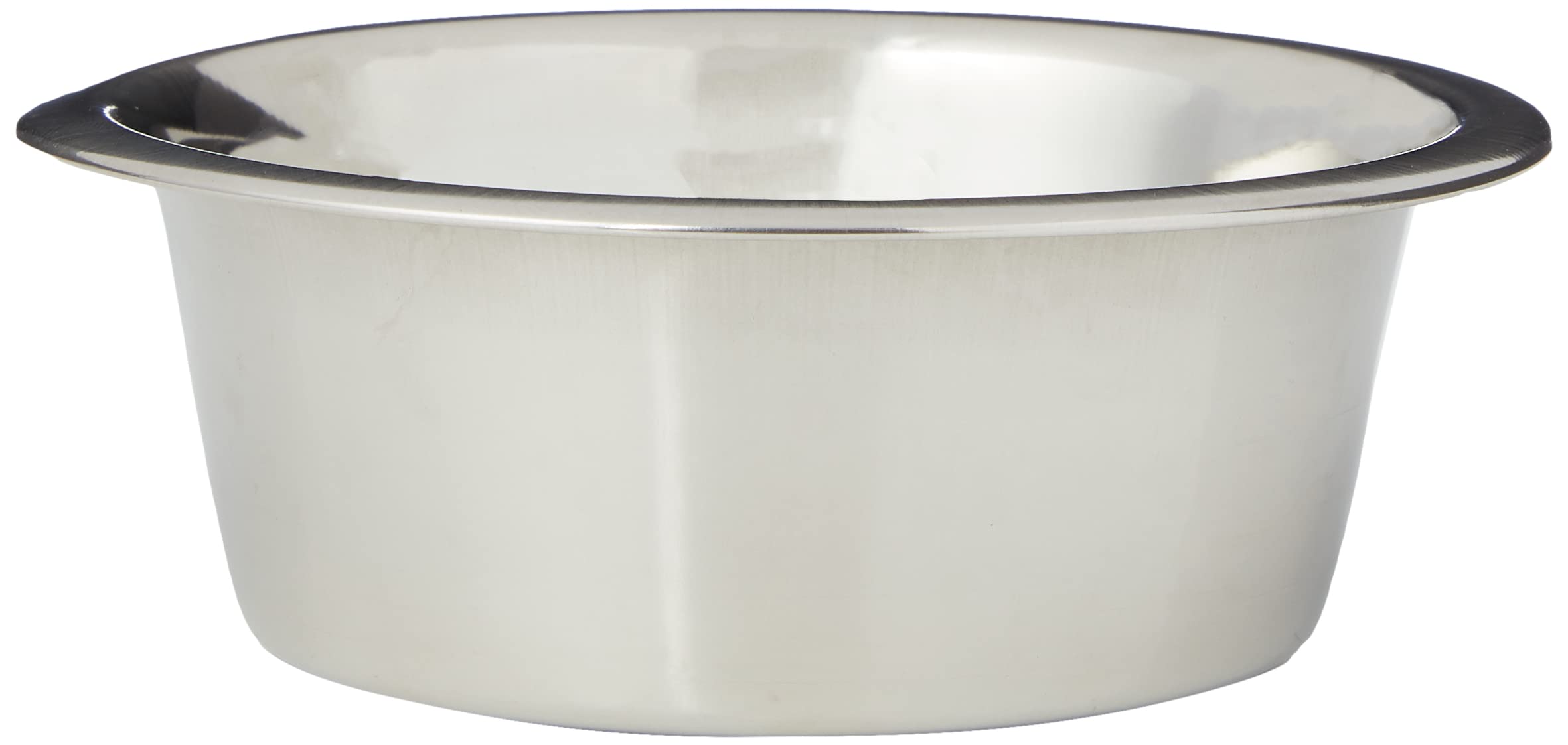 Bubimex - Stainless steel bowl for dogs and cats - Stainless steel - Food and water container - Durable, hygienic, easy to clean and timeless bowl - 0.45 l