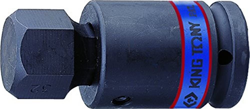 KING TONY 609527 6 Point Impact Socket, 27 x 87.5 mm, 3/4-inch