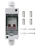 CNLonQcom 40 Amp Solar Disconnect Switch DC500V