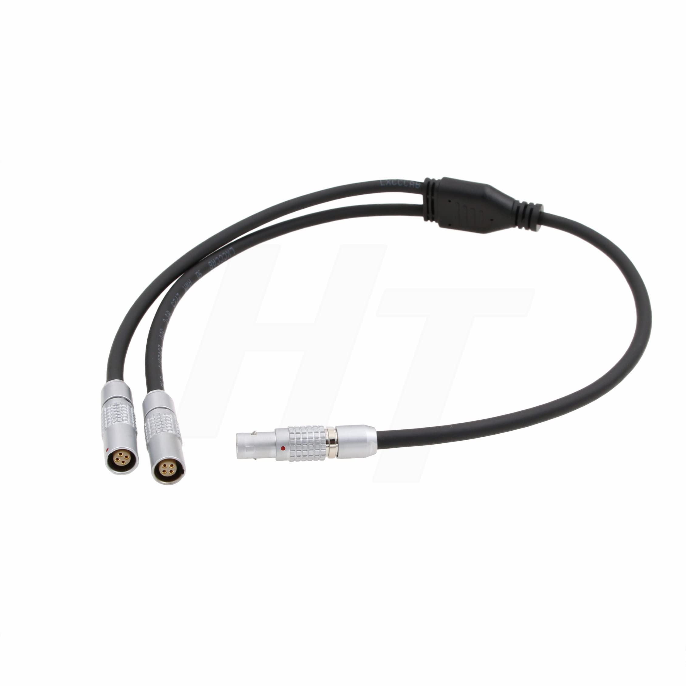 HTcable CForce Motor Lbus 4-Pin Male to Dual 4 Pin Female Breakout Spliter Cable for ARRI Alexa Mini Cmotion