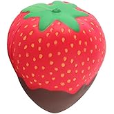 Anboor 3.9 Inches Squishies Strawberry Chocolate Cream Jumbo Slow Rising Kawaii Scented Soft Fruit Squishies Toys Color