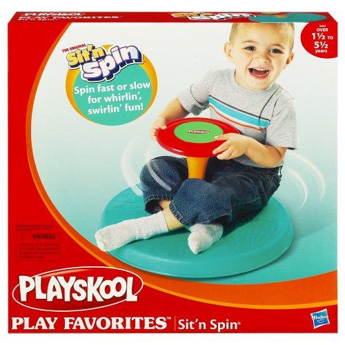 Playskool Sit ‘n Spin Classic Spinning Activity Toy for Toddlers Ages