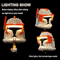 DALDED LED Light Kit for Lego Clone Commander Cody