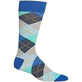 Hot Sox Mens Argyle Socks, 1 Pair, Mens Shoe 6-12.5