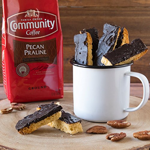 COMMUNITY COFFEE PECAN PRALINE FLAVORED 12 OUNCES, MEDIUM ROAST GROUND COFFEE, 12 OUNCE BAG (PACK OF 1)