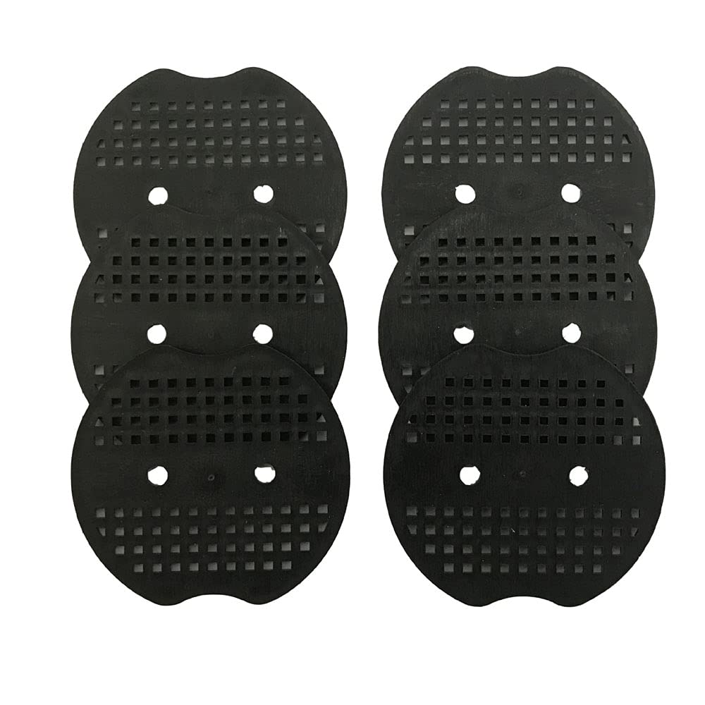 CENPEK 50Pcs Plastic Flower Pot Hole Mesh Pad For Bonsai Pot Mesh Drainage Screens Prevent Soil Loss Breathable Gasket 7cm Diameter