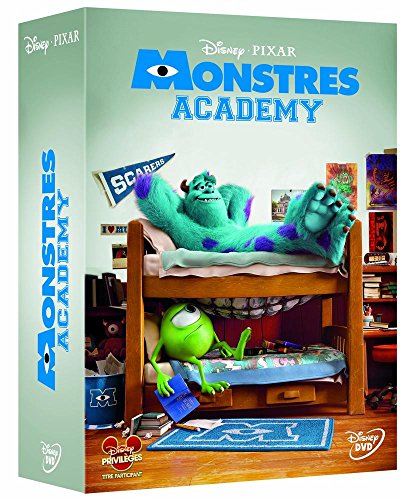 Monstres Academy - 1 Dvd + 1 Magnet + 1 Porte-Clefs + 2 Figurines : Sully + Bob
