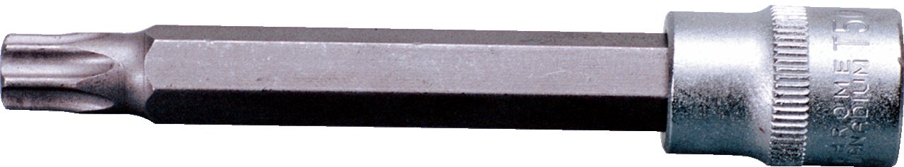 KS Tools 911.3976 3/8" Bit socket TX tamperproof, long, TB45